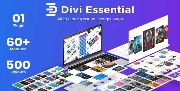 divi essential gpl v491 divi extension for next label modules