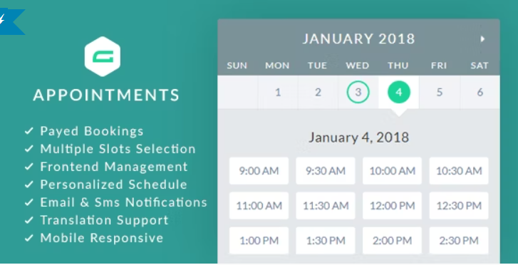 gAppointments addon for Gravity Forms v1.14.1